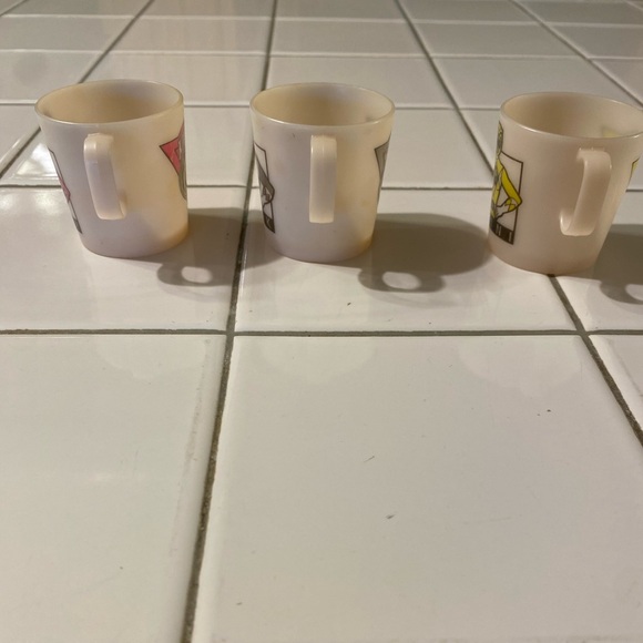 Vintage 1994 Chilton-Globe Juice Bar Cups Set Of 3 Zack Kimberly Trini - Picture 4 of 8